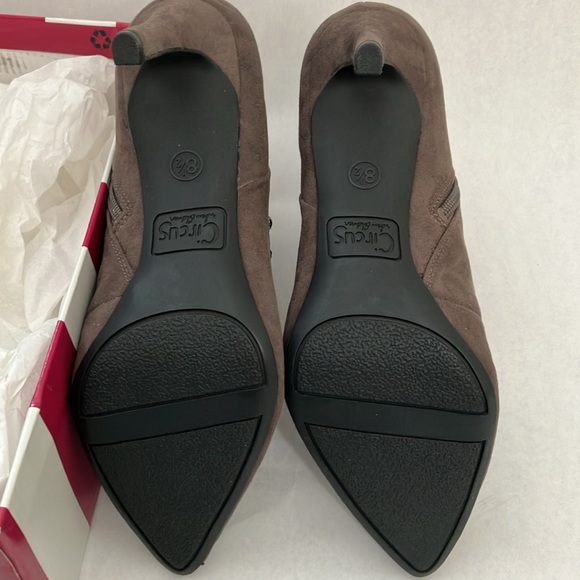 Steel Grey Beaded Octavia Woman’s Ankle Boots Circus by Sam Edelman - Picture 7 of 9